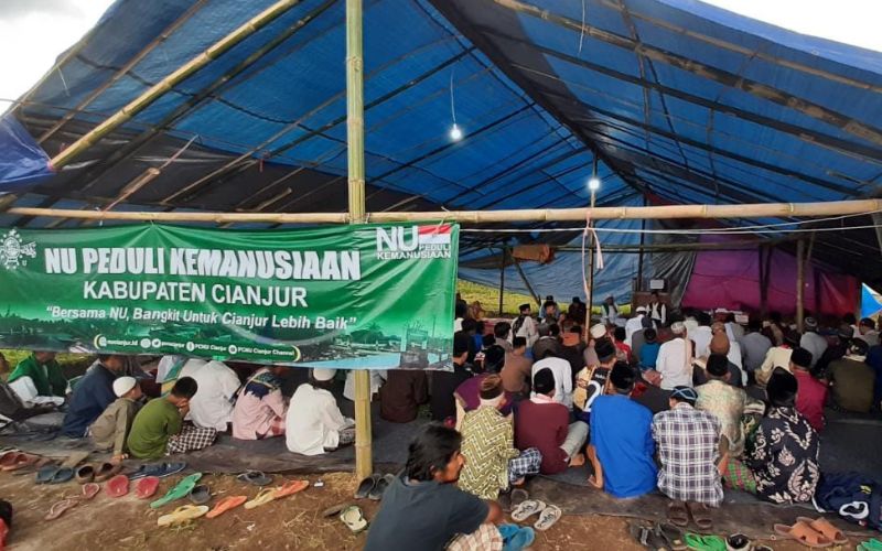 Nu Dirikan Masjid Dan Madrasah Sementara Untuk Pengungsi Korban Gempa