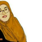 Mantan Menteri Kesehatan (Menkes) Siti Fadilah Supari, karikatur. (Dodi/ Jabarnews)