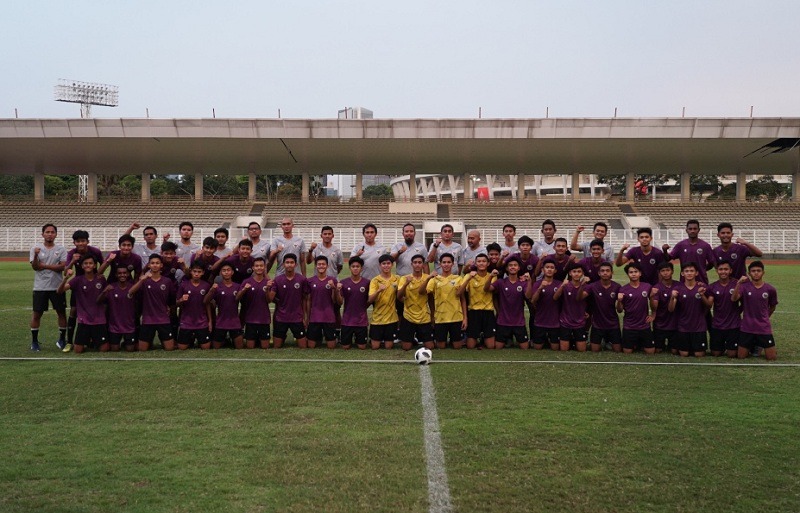 Pemain Timnas Indonesia U-16 TC