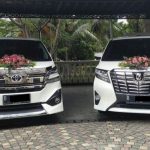 Ilustrasi mobil pengantin