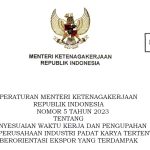 Peraturan Menteri Ketenagakerjaan