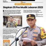 Edwar Zulkarnain Siapkan 35 Pos Mudik Lebaran 2023