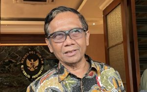 Pelaksana Tugas Menteri Komunikasi dan Informatika (PLT Menkominfo) Mahfud MD