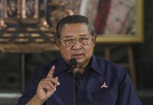 Ketua Majelis Tinggi Partai Demokrat Susilo Bambang Yudhoyono