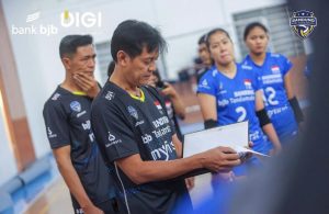 Tim Bandung bjb Tandamata melakukan persiapan menghadapi ajang kejuaraan bola voli ASEAN Grand Prix for Women 2023.