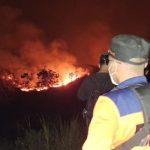 Kebakaran di Gunung Ciremai