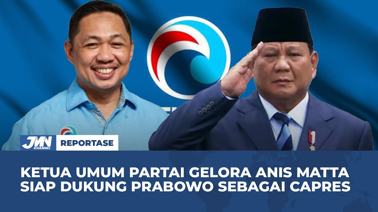 Video Ketua Umum Partai Gelora Anis Matta Siap Dukung Prabowo Sebagai Capres 2024 Jabar News 1966