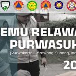 Aksi K3L Purwakarta mengundang seluruh relawan penanggulangan bencana di wilayah Purwasukai. (foto: Instagram)