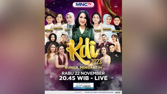 Flyer Konser KDI 2023 Bunga Pengantin (Foto: MNCTV)