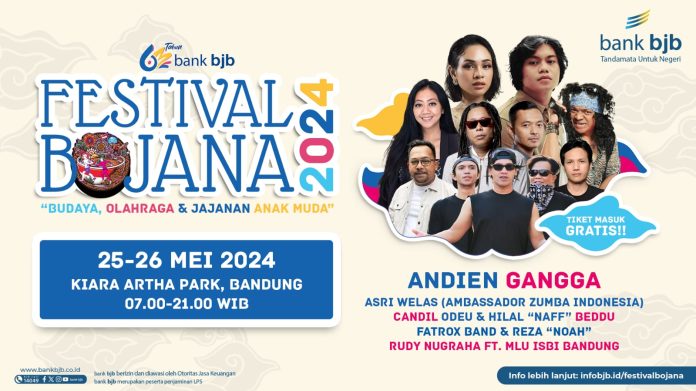 Bank bjb Dukung Festival Bojana 2024: Rayakan Budaya dan Kuliner Indonesia