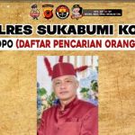 Foto pelaku yang disebar pihak Polres Sukabumi Kota