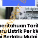 Ilustrasi berita hoaks kenaikan tarif listrik