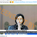 Ilustrasi berita hoaks tentang gaji ke-13 PNS