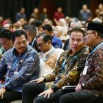 Penjabat Gubernur Jawa Barat Bey Machmudin menghadiri Musrenbangnas Tahun 2024 di Balai Sidang Convention Center, Jakarta, Senin (6/5/2024). (Foto: Adpim Jabar)