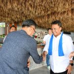 Sekda Jabar Herman Suryatman saat mengunjungi pertemuan Business to Government (B2G) Sunset Networking Sustainable Collaboration di kawasan Jimbaran Hub, Kabupaten Badung, Bali (Foto: Pemprov Jabar)