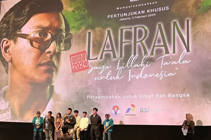 Film Lafran Pane sudah bisa disaksikan di Bioskop