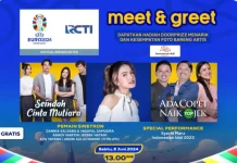 Flyer Meet & Greet Sinetron RCTI di Bandung