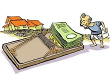 Ilustrasi jebakan politik uang (Foto The Hans India)