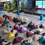 Peresmian Creative School Project 2024 di Ruang Seni Kreatif Disparbud Jabar