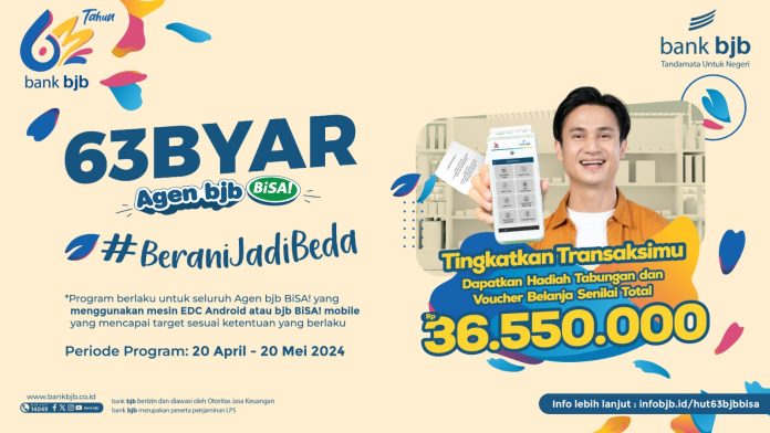 Cashback Tabungan dan Voucher Belanja: Hadiah Menarik bagi Agen bjb BiSA