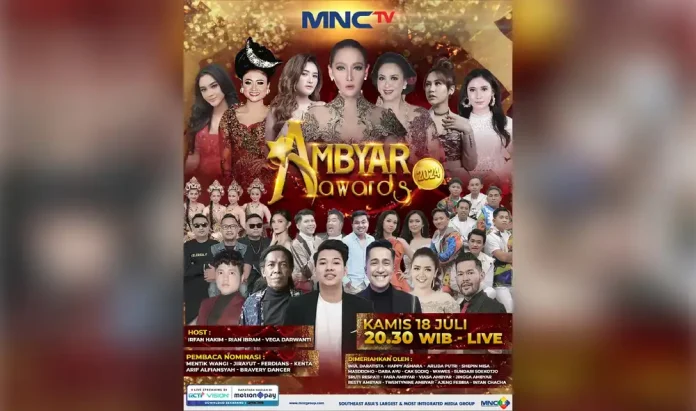 Ajang penghargaan Ambyar Awards 2024 (Foto: MNCTV)