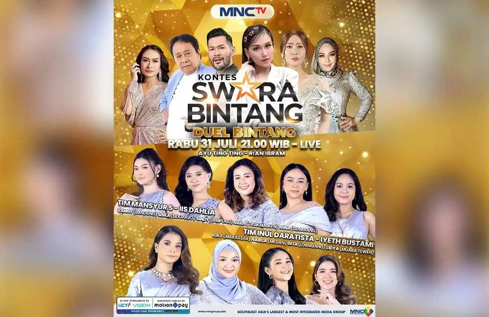 Flyer Kontes Swara Bintang 'Duel Bintang' (Foto MNCTV)