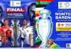 Flyer Nobar Final UEFA EURO 2024 antara Spanyol vs Inggris di Serpong