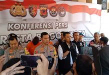 Konferensi pers di Polresta Bogor Kota (1)