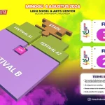 Seatplan dan harga tiket LMAC Super Hitz Fest 2024 (Foto: MNC)