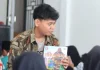 Ade Setia Lesmana, pegiat literasi Teras Baca di Desa Kiarapedes Kecamatan Kiarapedes Kabupaten Purwakarta