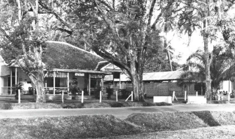 Bangunan di Jalan Singawinata Purwakarta tahun 1928