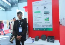 CEO Conplas, Amrul Ikhsan, saat mengikuti Indonesia Research and Innovation Expo (INARI Expo) 2024