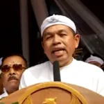 Dedi Mulyadi dan Erwan Setiawan bersiap mendaftar ke KPUD Jabar sebagai pasangan calon gubernur dan wakil gubernur Jawa Barat