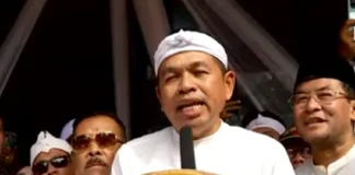 Dedi Mulyadi dan Erwan Setiawan bersiap mendaftar ke KPUD Jabar sebagai pasangan calon gubernur dan wakil gubernur Jawa Barat