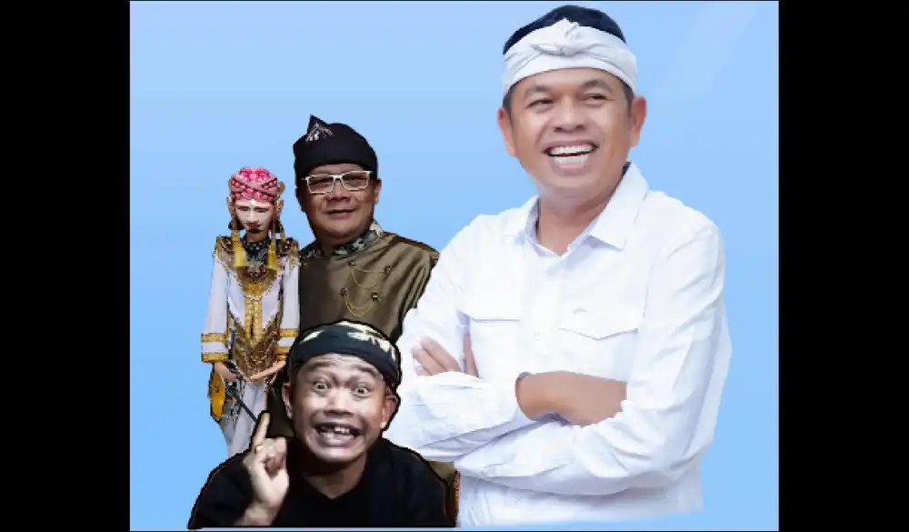 Flyer acara KDM Menyapa Purwakarta Istimewa yang dimeriahkan oleh pagelaran wayang golek PGH3 Ki Dalang Dadan Sunandar Sunarya dan Ohang (Foto: Akun Instagram Kang Dedi Mulyadi, @dedimulyadi71)