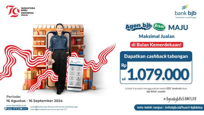 Raih Cashback dan Hadiah Menarik dengan Program Agen bjb BiSA! MAJU