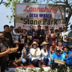 Lauching objek wisata Stone Park Pasir Kole Sukasari, Kabupaten Purwakarta. (Foto: Gin/Jabarnews)