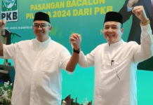 Pasangan Farhan dan Erwin resmi diusung Partai NasDem dan PKB untuk maju di Pilwalkot Bandung 2024