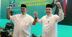 Pasangan Farhan dan Erwin resmi diusung Partai NasDem dan PKB untuk maju di Pilwalkot Bandung 2024