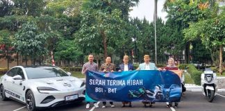 BSI dan B4T Bersinergi: Hibahkan Kendaraan Listrik untuk Wujudkan Net Zero Emission