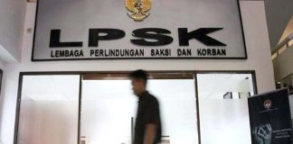 Kantor LPSK di Jakarta.