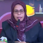 Ketua KPU Jabar, Ummi Wahyudi, saat memimpin rapat pleno pengundian dan penetapan nomor urut pasangan calon gubernur dan wakil gubernur Jawa Barat tahun 2024 (Foto: Tangkapan layar akun YouTube KPU Provinsi Jawa Barat)