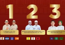 Pasangan calon bupati dan wakil bupati Subang peserta Pilkada 2024 (Foto: Instagram @kpu.subang)