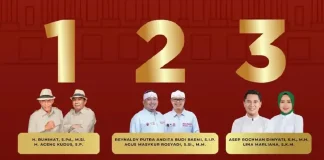 Pasangan calon bupati dan wakil bupati Subang peserta Pilkada 2024 (Foto: Instagram @kpu.subang)