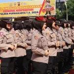 Polwan Polres Purwakarta (Foto: Dok. Polres Purwakarta)