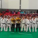 Ratusan karateka dari Inkanas Kabupaten Purwakarta ikuti kegiatan uji kenaikan tingkat. (Foto: Gin/Jabarnews)