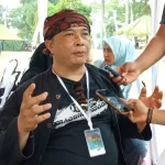 Mang Govar, panitia penyelenggara seni ketangkasan domba yang juga anggota DPRD Kabupaten Cianjur dari Fraksi PKB (Foto: Mamat Mulyadi/Jabarnews)