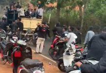 Tawuran Pelajar di Purwakarta