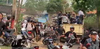 Tawuran Pelajar di Purwakarta