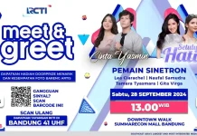 Flyer Meet & Greet sinetron RCTI Cinta Yasmin & Setulus Hati (Foto: RCTI)